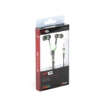 Earphones  FREESTYLE ZIP + MIC FH2111 GREEN [41800]