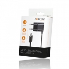 Lighting Wall Charger  Forever + Micro USB 1A