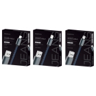 Cable TYPE-C OMEGA Jeans To USB 2A 118 Copper 1M Blue [44204]