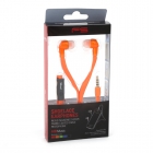 Earphones Freestyle Shoelace FH2112 Orange