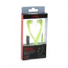 Earphones Freestyle Shoelace FH2112 Green