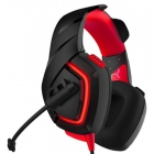 Headset OMEGA VARR Pro-Gaming Stereo HI-FI Mic LED Blacklight Red OVH5050R