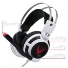 Headset Omega Varr Pro-Gaming Stereo LED Vibration White