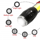 Φακός Platinet Tactical 10W Aluminium Led With Cob Black
