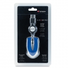 Mouse Verbatim Optical Traver Retract Cable Metro Series USB