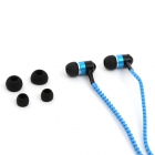 EARPHONES FREESTYLE ZIP + MIC FH2111 BLUE [41799]