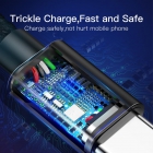 USB Cable Baseus Double Fast For Type-C 5A Black