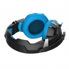 Headset OMEGA VARR Pro-Gaming Stereo  HI-FI Mic  LED Blacklight Blue OVH5055BL