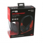 Headset Freestyle HI-FI Stereo + MIC + Adapter 2-1 FH4008 Black [42675]