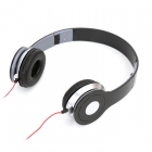 HEADPHONES FREESTYLE HI-FI STEREO FH4007 MIC AUDIOBEAT BLACK [41867]