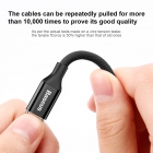 USB Cable Baseus 8-pin Yiven 1,8m 2A Black