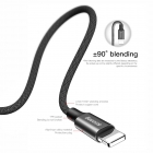 USB Cable Baseus 8-pin Yiven 1,8m 2A Black