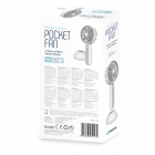 Desk Fan Platinet Rechargeable 1200 mAh White/Grey