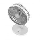 Desk Fan Platinet Rechargeable 3000 mAh 3 Steps White/Grey