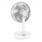Desk Fan Platinet Rechargeable 3000 mAh 3 Steps White/Grey