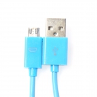 USB Cable Omega PVC Micro-USB & Data Poly Cable 1m Blue