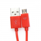 USB Cable Omega PVC Micro-USB & Data Poly Cable 1m Red