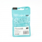 USB Cable Omega PVC Micro-USB & Data Poly Cable 1m White