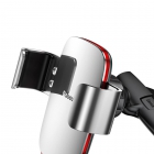 Car Mount Baseus Metal Age Gravity CD Version Silver