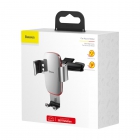 Car Mount Baseus Metal Age Gravity CD Version Silver