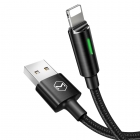 USB Cable Mcdodo King 8-pin With Auto-Power Off 1,8m Black