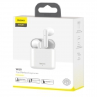 Earphones Baseus Wireless TWS W09 White