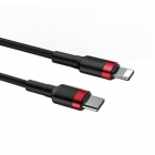 Type-C Cable Baseus Lightning Cafule 18W 1m Red-Black