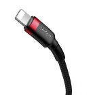 Type-C Cable Baseus Lightning Cafule 18W 1m Red-Black