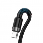 USB Cable HW QC Baseus Type-C 40W 1m Gray-Black
