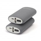 Power Bank Platinet Bank Dual 2x 5000mAh Docking Station IC Gray