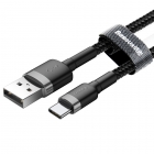 USB Cable Baseus Type-C Cafule Gray-Black 2Α 2m