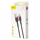 USB Cable Baseus Type-C Cafule Red-Black 2Α 3m