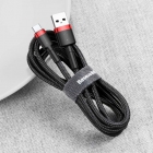 USB Cable Baseus Type-C Cafule Red-Black 2Α 3m