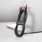 USB Cable Baseus Type-C Cafule Red-Black 2Α 3m