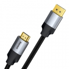 Adapter Baseus Enjoyment Display Port to HDMI 1m Dark Gray 4K