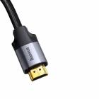 Adapter Baseus Enjoyment Display Port to HDMI 1m Dark Gray 4K