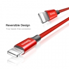 USB Cable Baseus Lighting Yiven 1,8m Red 2A