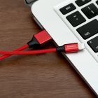 USB Cable Baseus Lighting Yiven 1,8m Red 2A