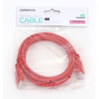 Cable HDMI Omega V1.4 Red 1.5M Bulk