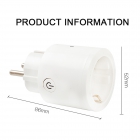 Platinet Smart Home Plug Socket Wi-fi 16A WHITE