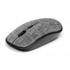 Mouse Omega Wireless 2,4GHz OM-0431W 1000/1200 / 1600DPI Fabric Brainded Grey