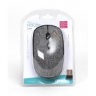Mouse Omega Wireless 2,4GHz OM-0431W 1000/1200 / 1600DPI Fabric Brainded Grey