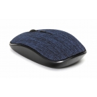 Mouse Omega Wireless 2,4GHz OM-0431W 1000/1200 / 1600DPI Fabric Brainded Blue