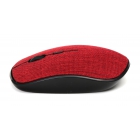 Mouse Omega Wireless 2,4GHz OM-0431W 1000/1200 / 1600DPI Fabric Brainded Red