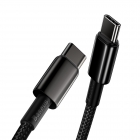 Type-C Cable Baseus Tungsten PD Type-C 100W 2m Black