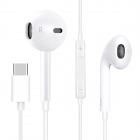 Earphones Platinet USB-C White