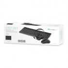 Office Set 4in1 Fiesta Wired Mouse/Mousepad/Headset/Keyboard