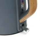 Βραστήρας Platinet Velvet Ξύλινος Γκρι 2000-2400W