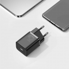 Wall Charger Baseus Super Si PD 25W 1x USB-C Black + Type-C to Type-C Cable