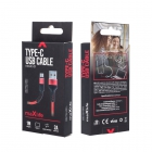 USB Cable Maxlife Type-C Red